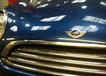 dent removal service Pembrokeshire dent removal service Pembrokeshire mini car bonnet