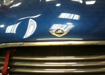 mini car bonnet with dent mini car bonnet with dent