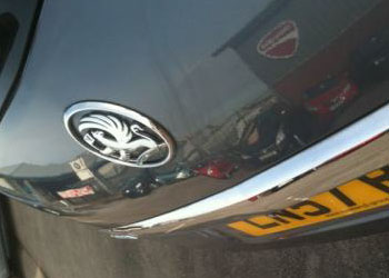 Vauxhall after dent fix